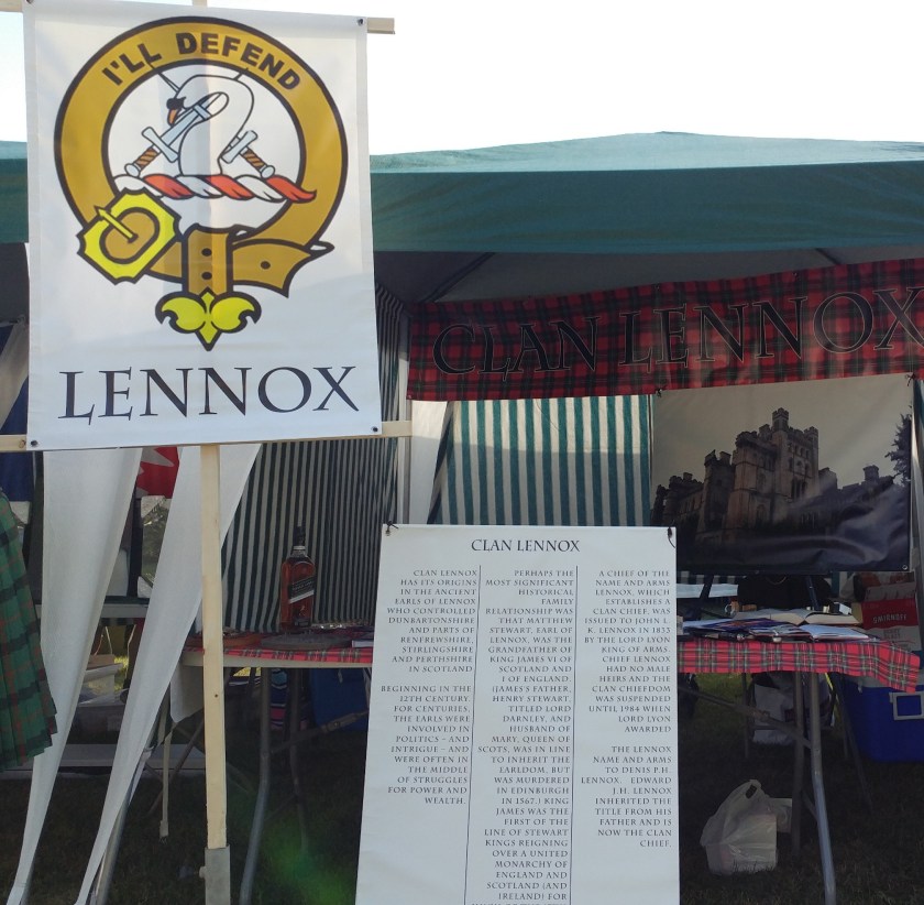 Fergus Lennox Clan Tent
