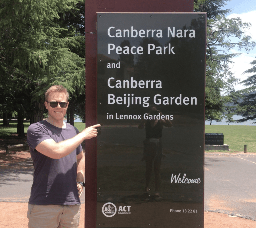 Mark Lennox in Lennox Gardens